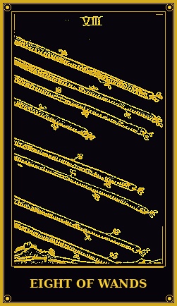 Eight of Wands