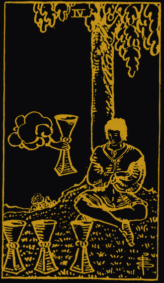 Four of Cups tarot card
