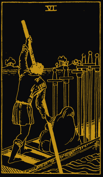 Six of Swords tarot card