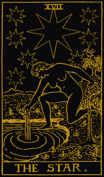 The Star tarot card (Rider-Waite-Smith)