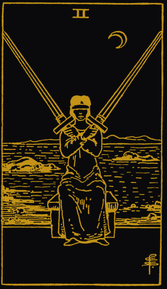Two of Swords tarot card